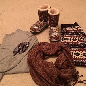 Sparkle ugg boots
