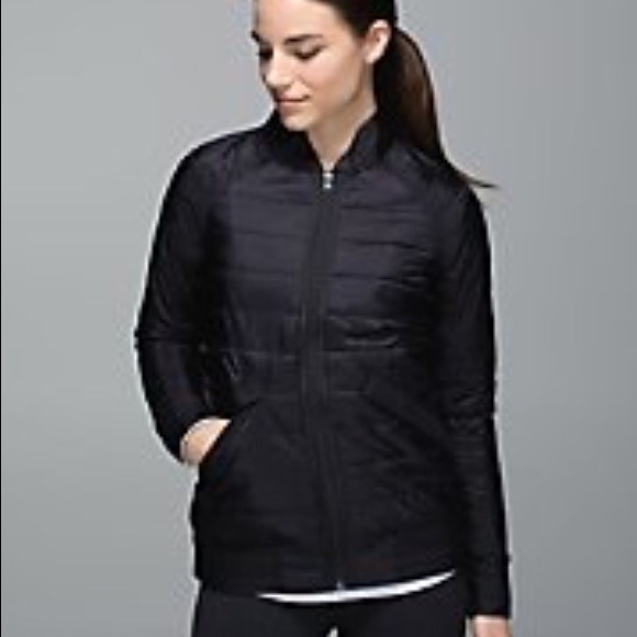 Slim lightweight bomber style puffer - Picture 2 of 4