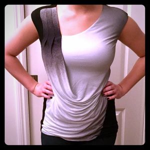 Black & Gray Fade Top