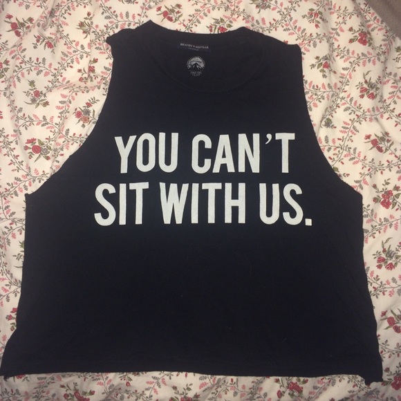 ✨TRADED✨ Brandy Melville mean girls tank top - Picture 2 of 4