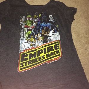 Vintage Star Wars empire strikes back t-shirt