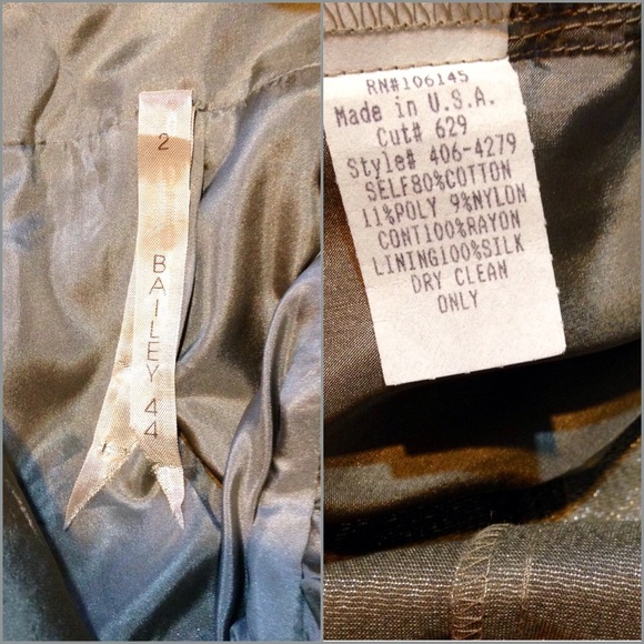 BAILEY 44 Host Pick Gorgeous Shimmery Taupe Dress Size 2 - Picture 4 of 4