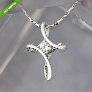 Infinity Cross Necklace