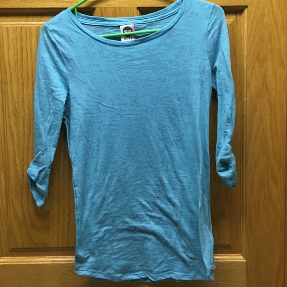 Roxy 3/4 Inch Sleeve Shirt