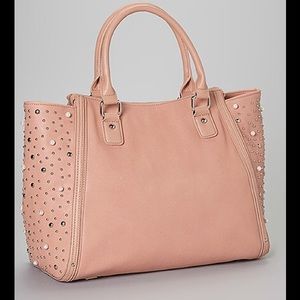 Imoshion "Dita" Pearl Studded Handbag ~ NEW W TAGS