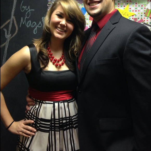 Short Satin Semi-Formal Dress