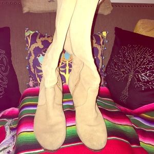 Enzo leather tall heel riding boots