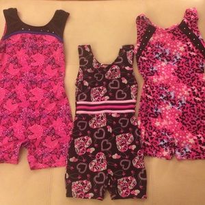 3 Childrens Leotards