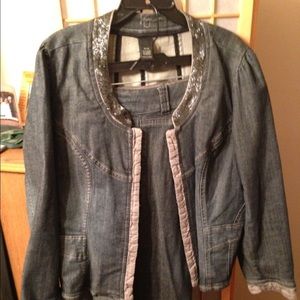 Lane Bryant Denim set