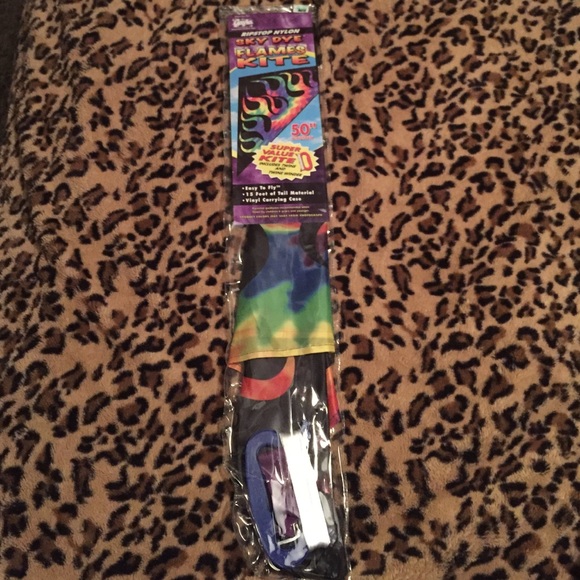Tiedye kite ripstop nylon 🙂brand new!!