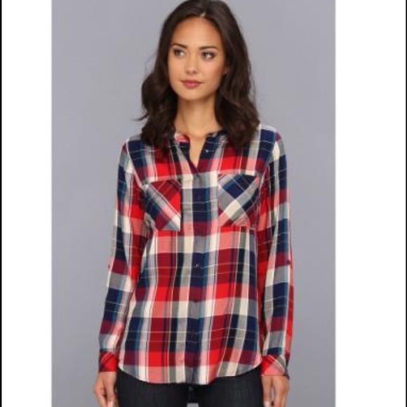 C&C California Tops - C&C California plaid button down