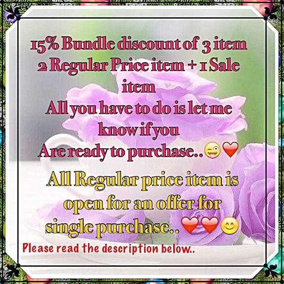 🌸Bundled Offer🌸