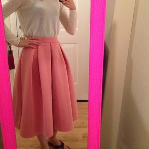 **LAST WEEK** pink apricot skirt in XS
