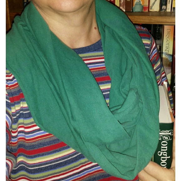 earth creations Infinity Scarf - Spruce