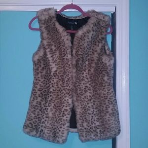 Faux Fur Vest!