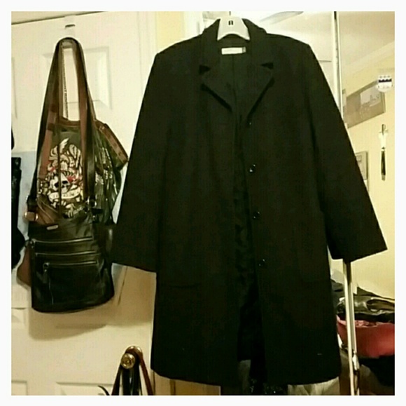 ❄️ J. Crew ❄️ Thinsulate Insulated J. Crew Gray, Wool Coat! - Picture 5 of 9