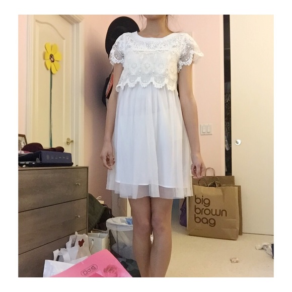 H&M Dresses - Lace Dress⨠{modeled} H&M Dresses - Lace Dress⨠{modeled}