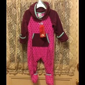 LAST PRICE REDUCTION ..North Face Infant Fleece