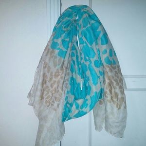 Cheetah Print Scarf