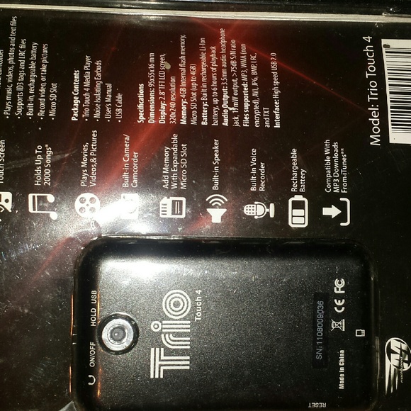 Mp3 video player mini