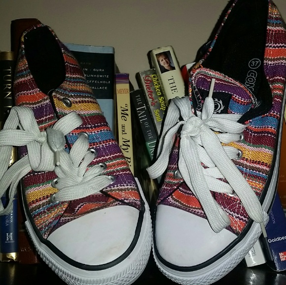 Mayan Guatemalan hand-made sneakers!