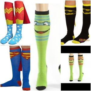 SUPERHEROS/TNMT KNEE SOCK BUNDLE