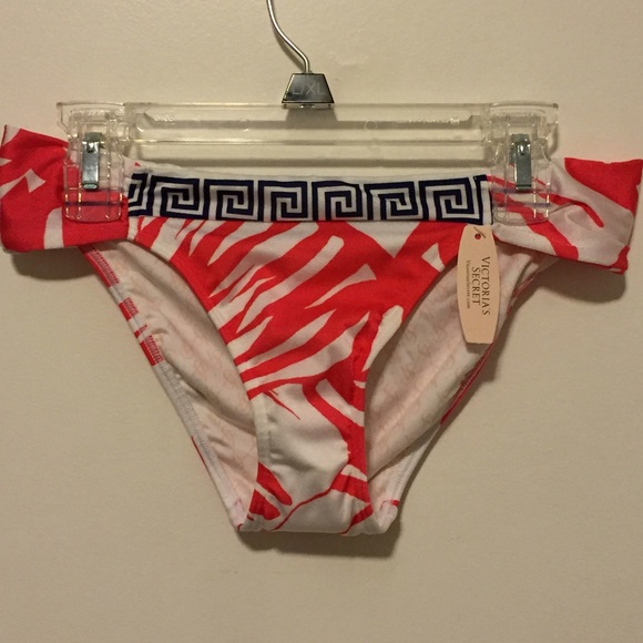 NWT pink animal print bikini bottoms