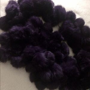 Rabbit Pom Pom scarf