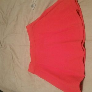Bright orange GAP skirt