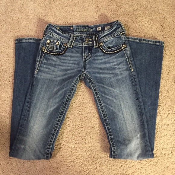 Embellished Miss Me jeans