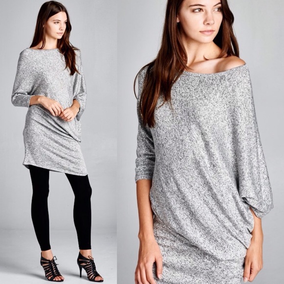"Moment's Indulgence" Slouchy Tunic or Dress - Picture 3 of 4