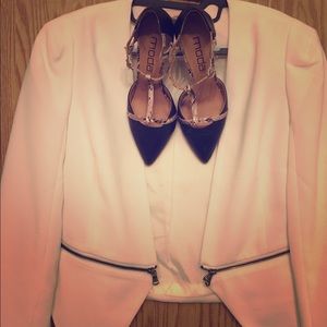 Blazer and heel set