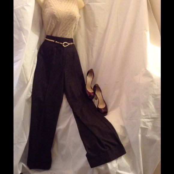 ESCADA Wool/Linen Pants - Picture 3 of 4