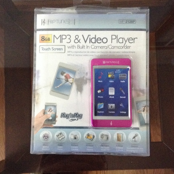 RIP Tunes touch screen MP3 &video player