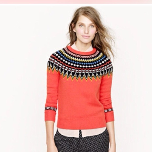 Bright and cozy fair isle