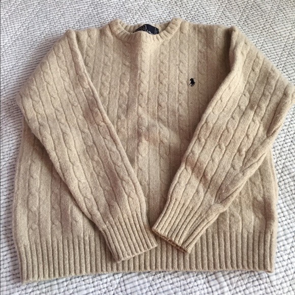 Polo Ralph Lauren Sweaters - Cream wool Ralph Lauren sweater