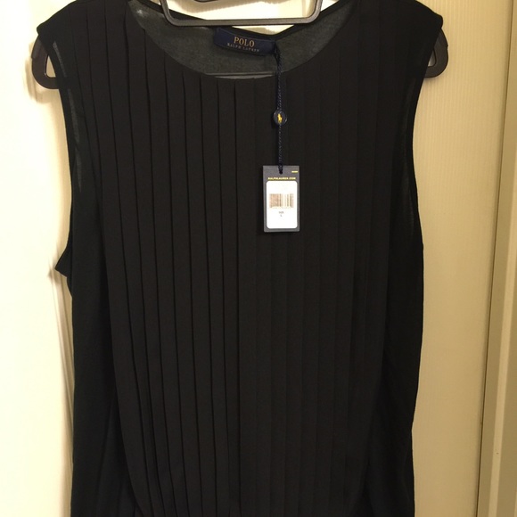 Polo Sleeveless Top NWT
