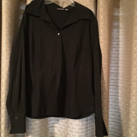 Long sleeve button down top