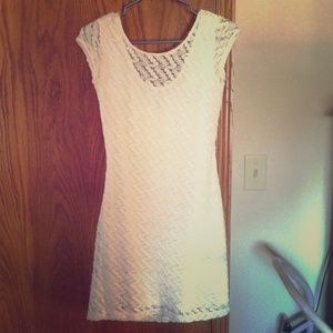 😍BEAUTIFUL WHITE LACE DRESS