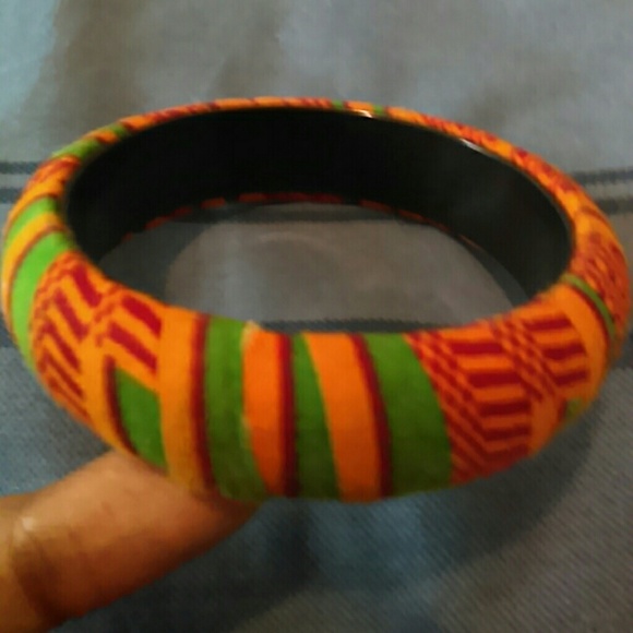 African Cloth Bracelet