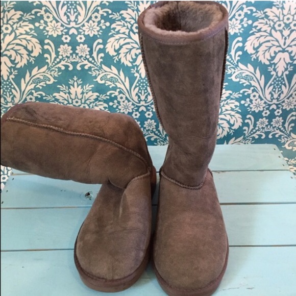 Tall Gray UGG Boots