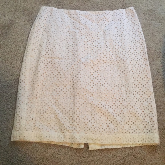Eyelet Skirt