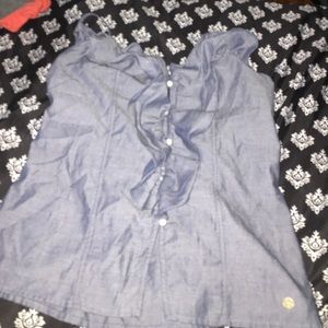 Faux denim Blouse