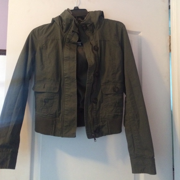 Army green jacket