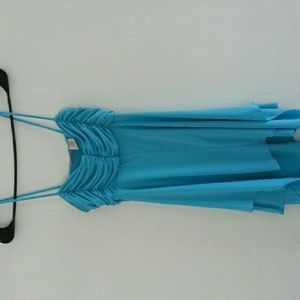 Light blue mini dress