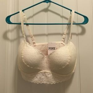 Medallion Lace Push Up Bralette M (D-DD)