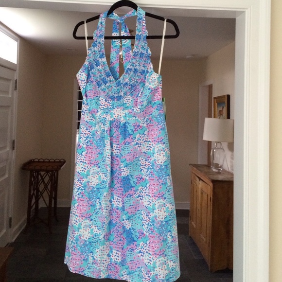 Lilly Pulitzer Lillian dress in dot dot hop nwt