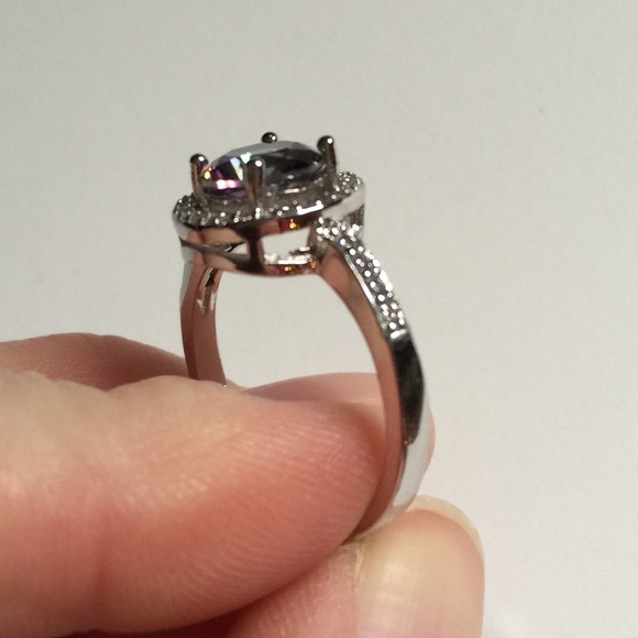 NWOT .925 "Mystic Fire Topaz" Ring - Picture 2 of 4
