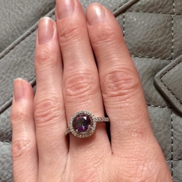 NWOT .925 "Mystic Fire Topaz" Ring - Picture 3 of 4