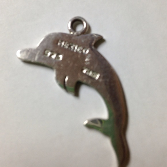Sterling Silver Dolphin Charm & Earring Charms - Picture 11 of 16